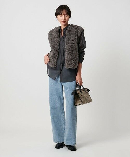 UNITED ARROWS / ユナイテッドアローズ ベスト | ファーライク ボア ベスト | 詳細2