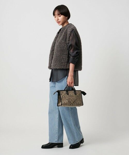 UNITED ARROWS / ユナイテッドアローズ ベスト | ファーライク ボア ベスト | 詳細3