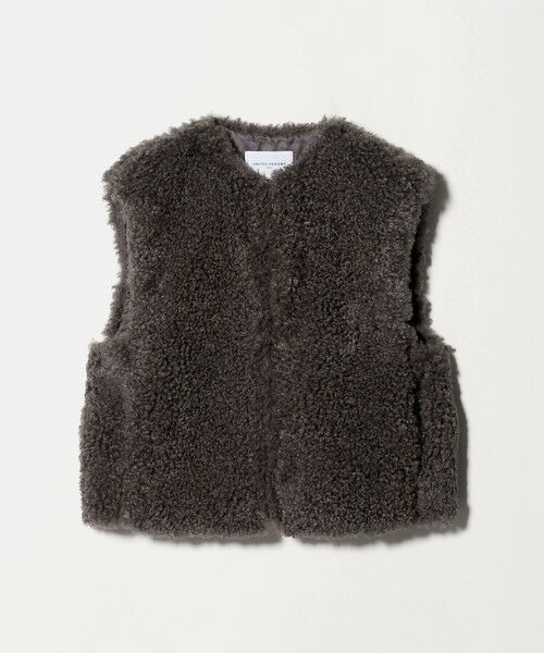 UNITED ARROWS / ユナイテッドアローズ ベスト | ファーライク ボア ベスト | 詳細7