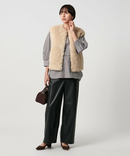 UNITED ARROWS / ユナイテッドアローズ ベスト | ファーライク ボア ベスト | 詳細18