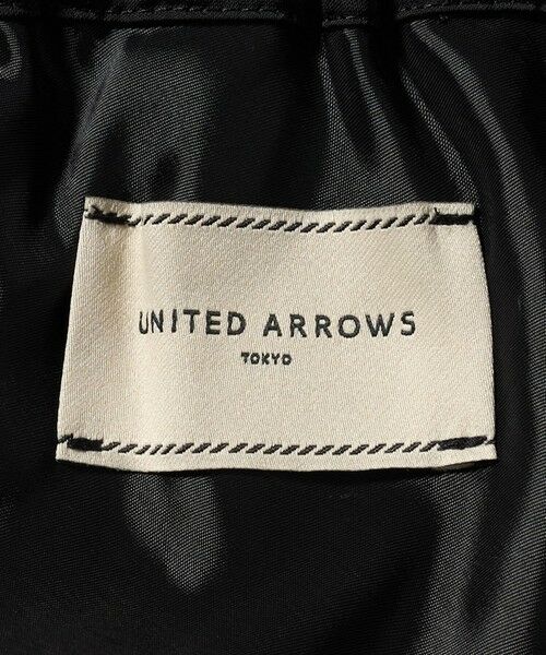 UNITED ARROWS / ユナイテッドアローズ ミニ・ひざ丈スカート | サテン フラワー ジャガード ロングスカート ブラック | 詳細13