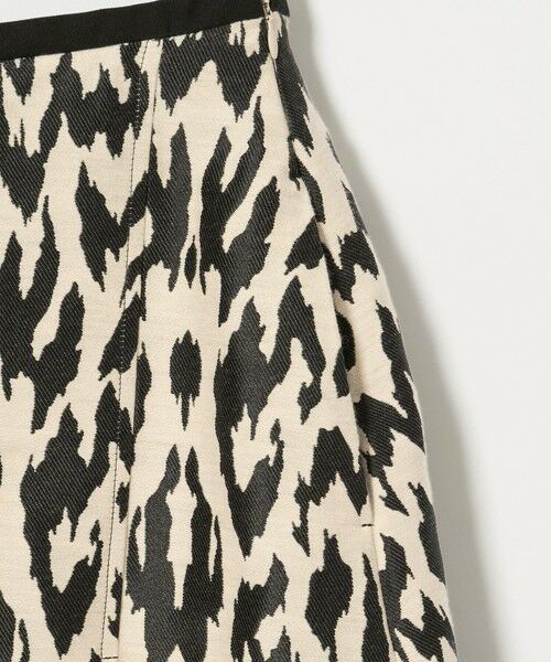 UNITED ARROWS / ユナイテッドアローズ ミニ・ひざ丈スカート | レオパード ジャガード フレアスカート | 詳細10