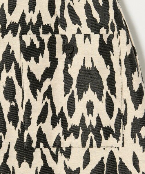 UNITED ARROWS / ユナイテッドアローズ ミニ・ひざ丈スカート | レオパード ジャガード フレアスカート | 詳細11