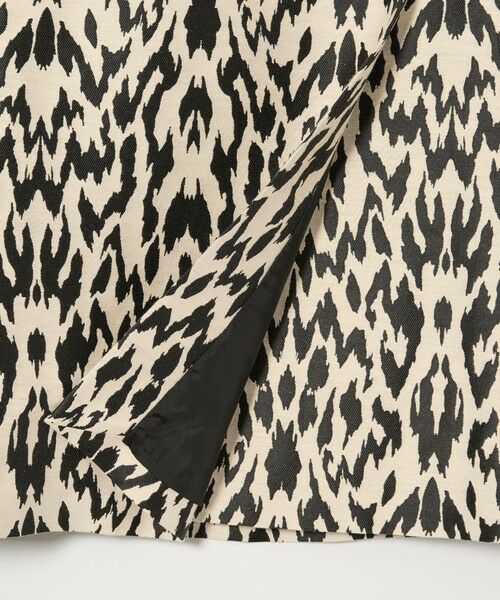 UNITED ARROWS / ユナイテッドアローズ ミニ・ひざ丈スカート | レオパード ジャガード フレアスカート | 詳細14