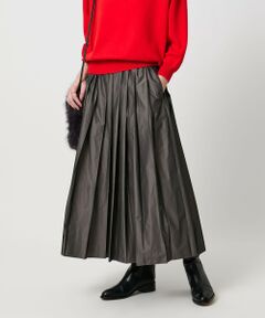 ユナイテッドアローズ英国トラッドチェックプリーツラップスカート膝丈ブラック赤緑青 グリーンレーベルリラクシング ユナイテッドアローズ green