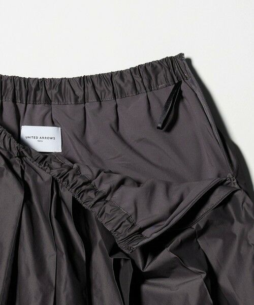 UNITED ARROWS / ユナイテッドアローズ ロング・マキシ丈スカート | シャンブレー タフタ プリーツ スカート | 詳細8