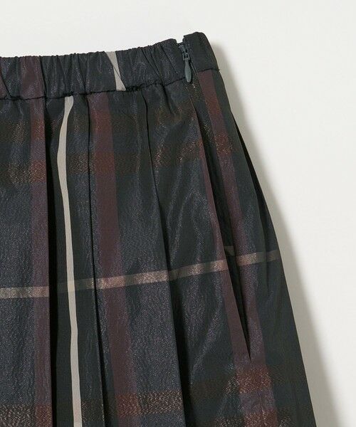 UNITED ARROWS / ユナイテッドアローズ ロング・マキシ丈スカート | チェック タフタ プリーツスカート | 詳細10