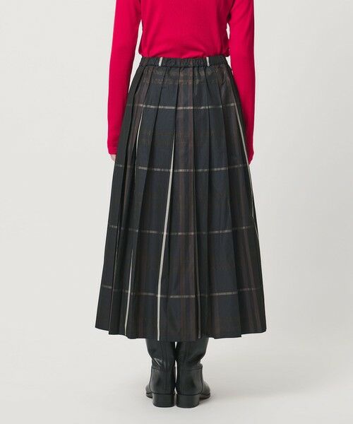 UNITED ARROWS / ユナイテッドアローズ ロング・マキシ丈スカート | チェック タフタ プリーツスカート | 詳細6