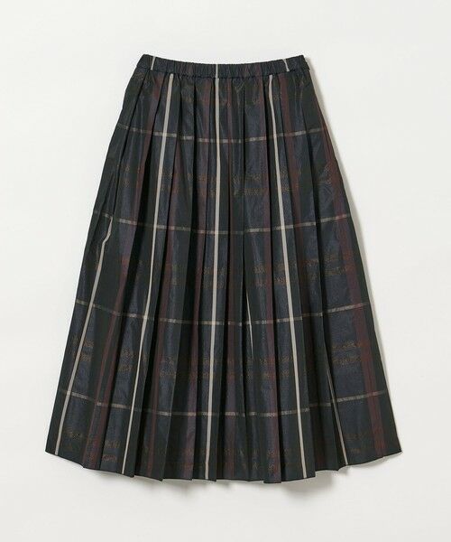 UNITED ARROWS / ユナイテッドアローズ ロング・マキシ丈スカート | チェック タフタ プリーツスカート | 詳細7