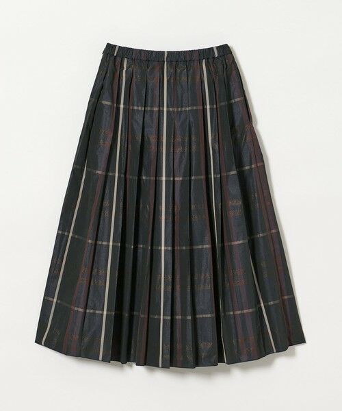 UNITED ARROWS / ユナイテッドアローズ ロング・マキシ丈スカート | チェック タフタ プリーツスカート | 詳細8