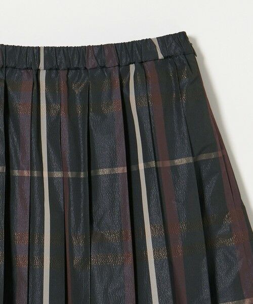 UNITED ARROWS / ユナイテッドアローズ ロング・マキシ丈スカート | チェック タフタ プリーツスカート | 詳細9