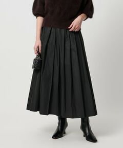 UNITED ARROWS / ユナイテッドアローズ ロング・マキシ丈スカート | タフタ プリーツ ラメ スカート