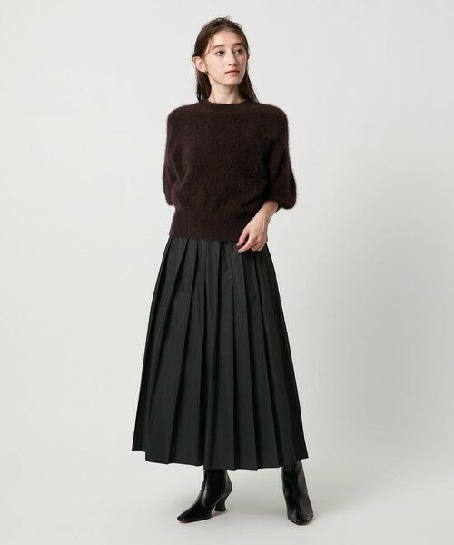 UNITED ARROWS / ユナイテッドアローズ ロング・マキシ丈スカート | タフタ プリーツ ラメ スカート | 詳細2