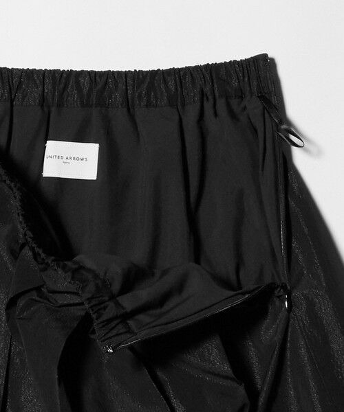 UNITED ARROWS / ユナイテッドアローズ ロング・マキシ丈スカート | タフタ プリーツ ラメ スカート | 詳細6