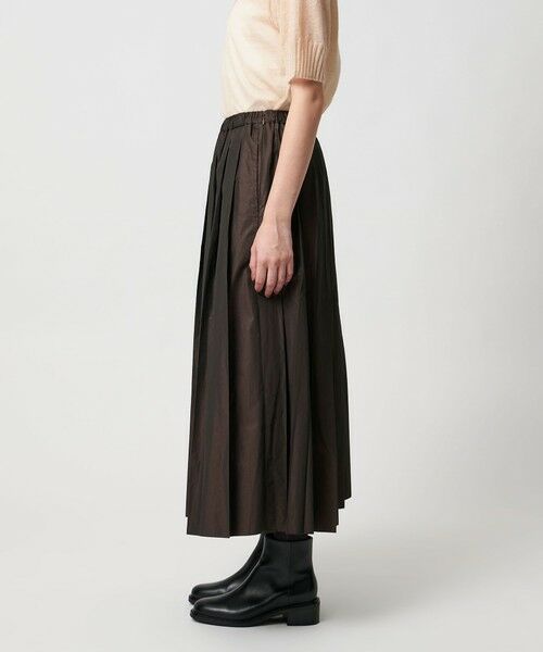UNITED ARROWS / ユナイテッドアローズ ロング・マキシ丈スカート | タフタ プリーツ ラメ スカート | 詳細12