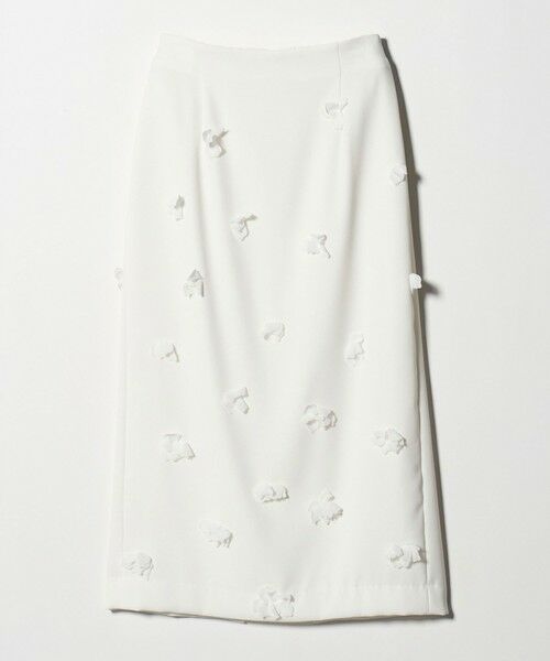 UNITED ARROWS / ユナイテッドアローズ ロング・マキシ丈スカート | ３D フラワー ロング タイトスカート | 詳細3