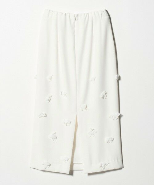 UNITED ARROWS / ユナイテッドアローズ ロング・マキシ丈スカート | ３D フラワー ロング タイトスカート | 詳細4