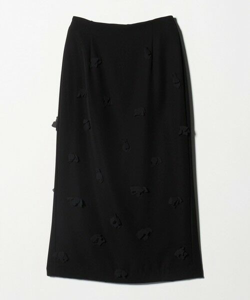 UNITED ARROWS / ユナイテッドアローズ ロング・マキシ丈スカート | ３D フラワー ロング タイトスカート | 詳細12
