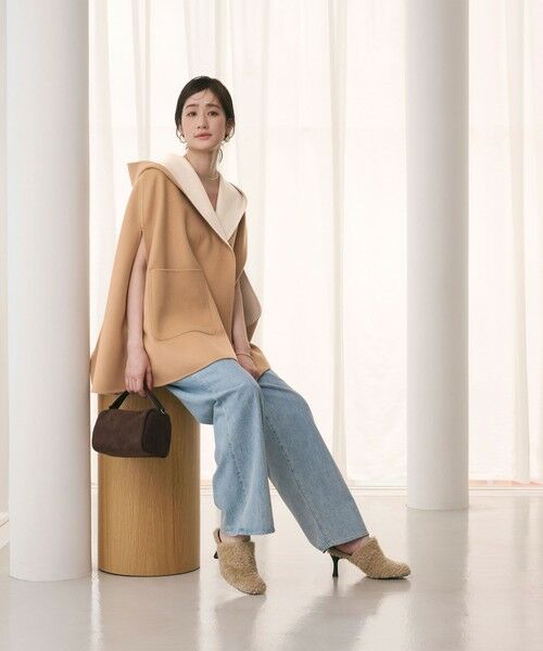 UNITED ARROWS / ユナイテッドアローズ その他アウター | バイカラー リバー フードケープ | 詳細1