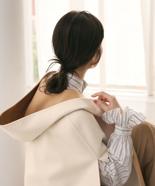 UNITED ARROWS / ユナイテッドアローズ その他アウター | バイカラー リバー フードケープ | 詳細3