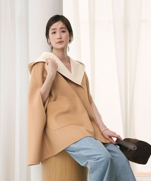 UNITED ARROWS / ユナイテッドアローズ その他アウター | バイカラー リバー フードケープ | 詳細8