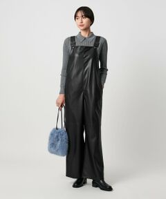 UNITED ARROWS ユナイテッドアローズ ボタンオールインワン 38黒 UNITED ARROWS ユナイテッドアローズ ボタンオールインワン 38黒