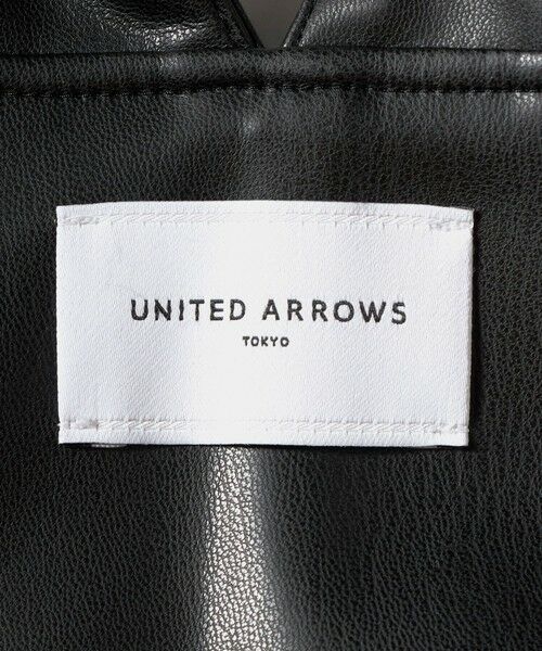 UNITED ARROWS / ユナイテッドアローズ サロペット・オールインワン | レザーライク サロペット パンツ‐ウォッシャブル‐ | 詳細15