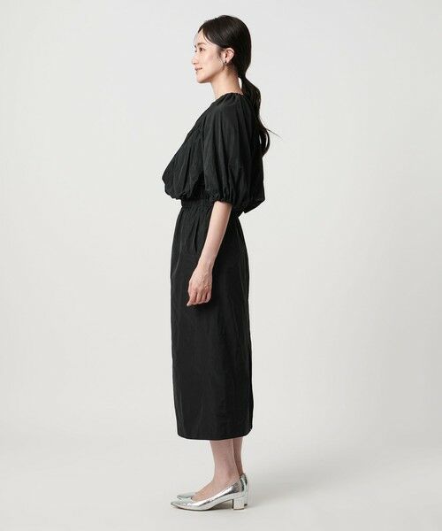 UNITED ARROWS / ユナイテッドアローズ ロング・マキシ丈ワンピース | ギャザー ワンピース‐ウォッシャブル‐ | 詳細5