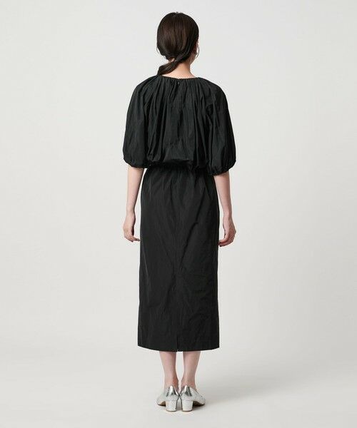 UNITED ARROWS / ユナイテッドアローズ ロング・マキシ丈ワンピース | ギャザー ワンピース‐ウォッシャブル‐ | 詳細6