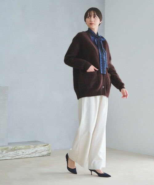 UNITED ARROWS / ユナイテッドアローズ カーディガン・ボレロ | フォックスカシミヤ ミドル カーディガン | 詳細4