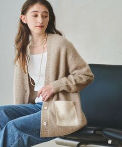 3/18までの購入で千円引き【UNITED ARROWS ロングカーディガン UNITED ARROWS LTD. OUTLET｜フォックス カシミヤ ロング