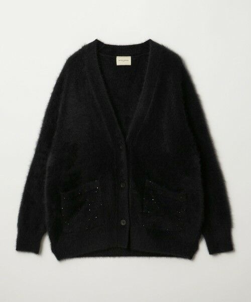UNITED ARROWS / ユナイテッドアローズ カーディガン・ボレロ | フォックスカシミヤ スパンコール ミドル カーディガン | 詳細4