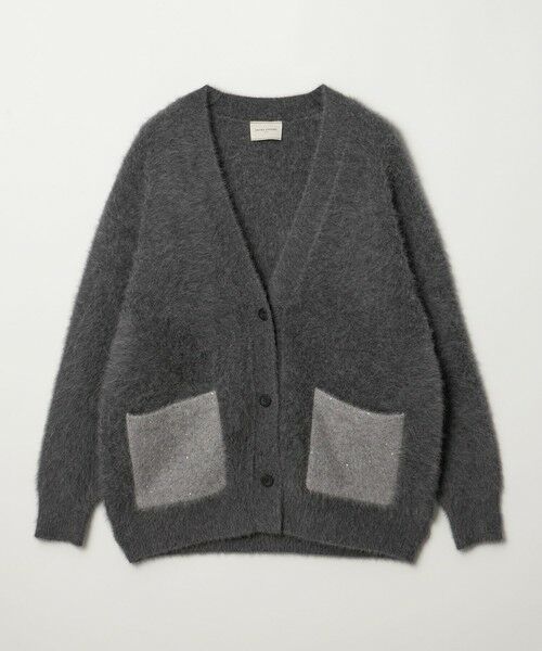 UNITED ARROWS / ユナイテッドアローズ カーディガン・ボレロ | フォックスカシミヤ スパンコール ミドル カーディガン | 詳細13
