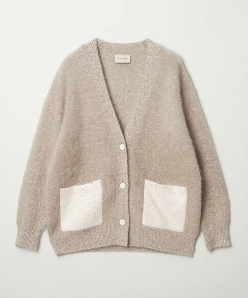 UNITED ARROWS / ユナイテッドアローズ カーディガン・ボレロ | フォックスカシミヤ スパンコール ミドル カーディガン | 詳細26