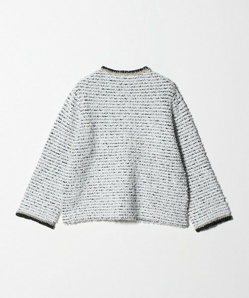 UNITED ARROWS / ユナイテッドアローズ カーディガン・ボレロ | ツイードライク ニットカーディガン | 詳細8