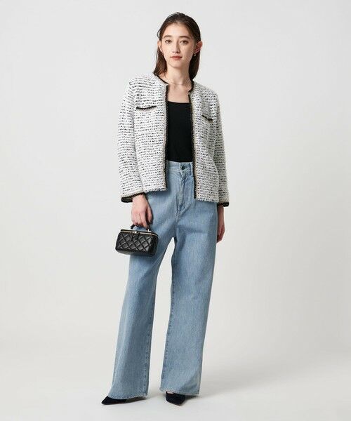 UNITED ARROWS / ユナイテッドアローズ カーディガン・ボレロ | ツイードライク ニットカーディガン | 詳細2