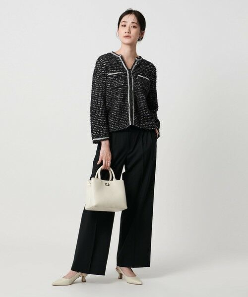 UNITED ARROWS / ユナイテッドアローズ カーディガン・ボレロ | ツイードライク ニットカーディガン | 詳細13