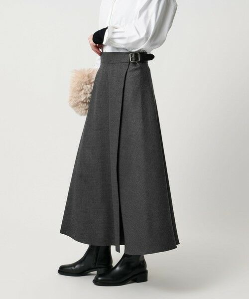 UNITED ARROWS / ユナイテッドアローズ ロング・マキシ丈スカート | 【別注】＜O’NEIL of DUBLIN＞ワープ スイング スカート | 詳細1