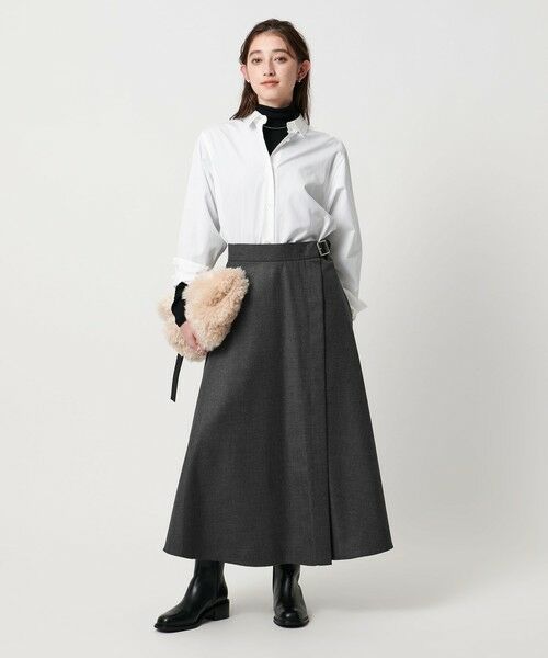 UNITED ARROWS / ユナイテッドアローズ ロング・マキシ丈スカート | 【別注】＜O’NEIL of DUBLIN＞ワープ スイング スカート | 詳細2