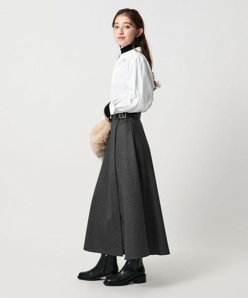 UNITED ARROWS / ユナイテッドアローズ ロング・マキシ丈スカート | 【別注】＜O’NEIL of DUBLIN＞ワープ スイング スカート | 詳細3