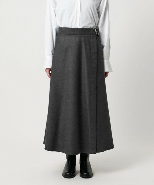 UNITED ARROWS / ユナイテッドアローズ ロング・マキシ丈スカート | 【別注】＜O’NEIL of DUBLIN＞ワープ スイング スカート | 詳細4
