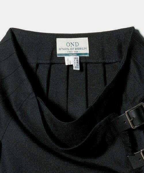 UNITED ARROWS / ユナイテッドアローズ ロング・マキシ丈スカート | 【別注】＜O’NEIL of DUBLIN＞プリーツ ロング スカート ブラック | 詳細10