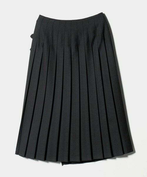 UNITED ARROWS / ユナイテッドアローズ ロング・マキシ丈スカート | 【別注】＜O’NEIL of DUBLIN＞プリーツ ロング スカート ブラック | 詳細8