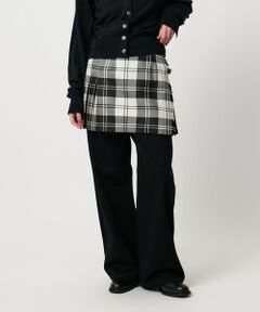 UNITED ARROWS / ユナイテッドアローズ ミニ・ひざ丈スカート | 【別注】＜O’NEIL of DUBLIN＞チェック コンビ ミニ スカート