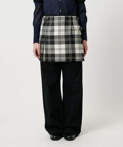 UNITED ARROWS / ユナイテッドアローズ ミニ・ひざ丈スカート | 【別注】＜O’NEIL of DUBLIN＞チェック コンビ ミニ スカート | 詳細4