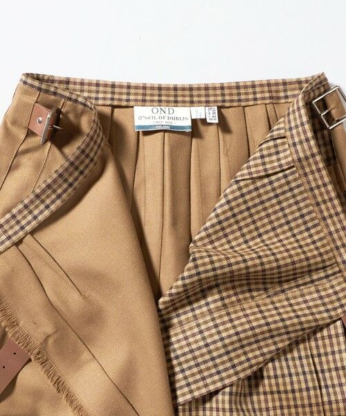 UNITED ARROWS / ユナイテッドアローズ ミニ・ひざ丈スカート | 【別注】＜O’NEIL of DUBLIN＞チェック コンビ スカート | 詳細11