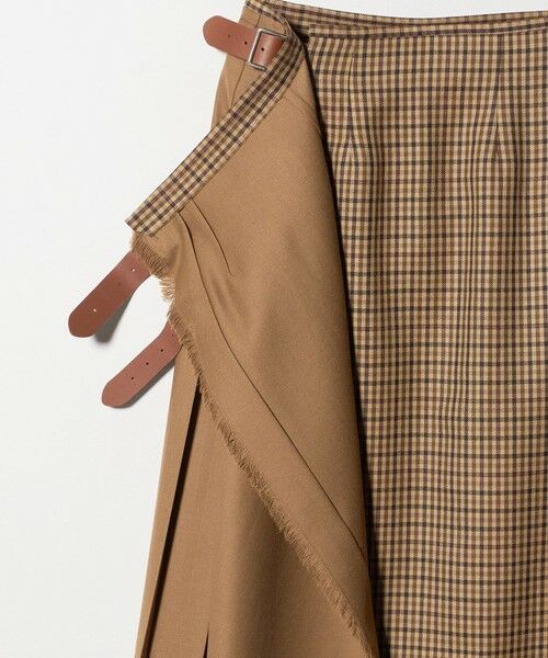 UNITED ARROWS / ユナイテッドアローズ ミニ・ひざ丈スカート | 【別注】＜O’NEIL of DUBLIN＞チェック コンビ スカート | 詳細13