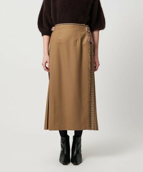 UNITED ARROWS / ユナイテッドアローズ ミニ・ひざ丈スカート | 【別注】＜O’NEIL of DUBLIN＞チェック コンビ スカート | 詳細4