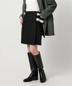 UNITED ARROWS / ユナイテッドアローズ ミニ・ひざ丈スカート | 【別注】＜O’NEIL of DUBLIN＞ベルト コンビ ミニ スカート