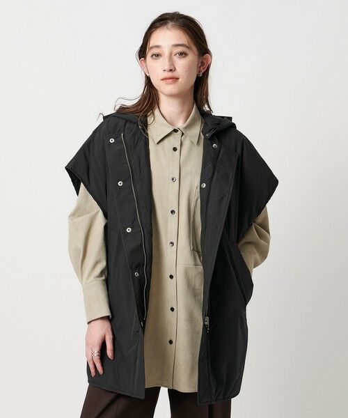 UNITED ARROWS / ユナイテッドアローズ その他アウター | ＜TICCA＞キルティング リバーシブル ポンチョ コート | 詳細1